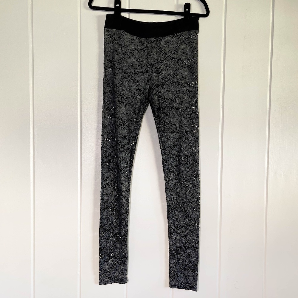 LACE TIGHTS w. stretchy Waist band